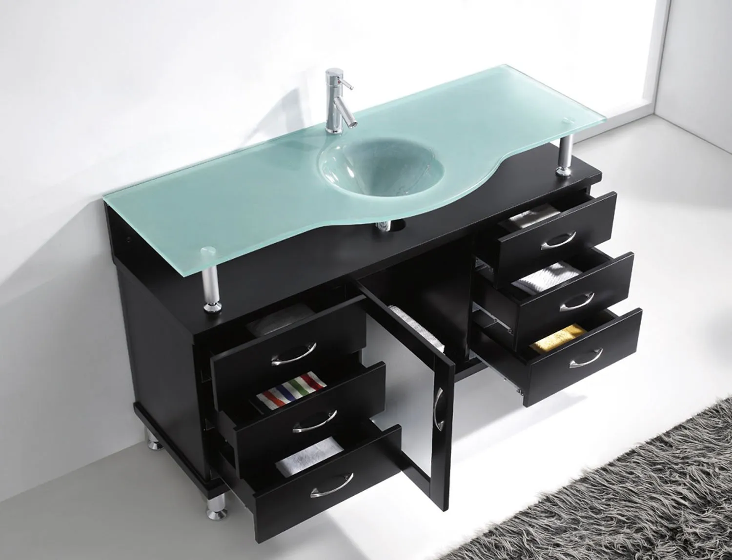 Vincente 55 Single Bathroom Vanity