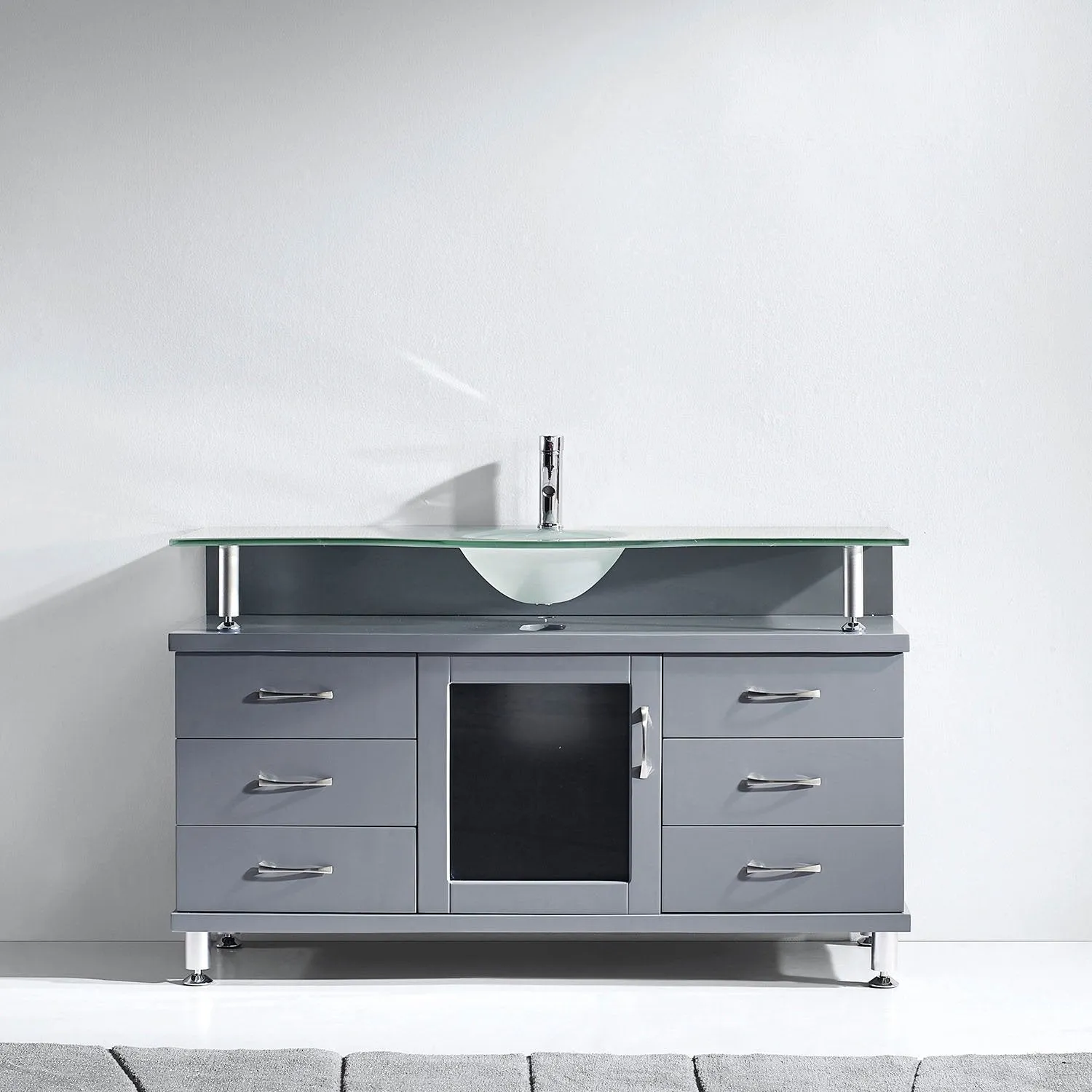 Vincente 55 Single Bathroom Vanity