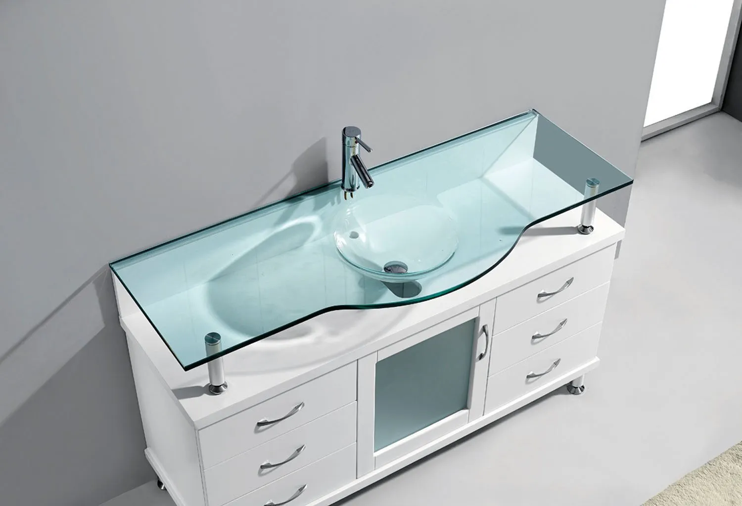 Vincente 55 Single Bathroom Vanity