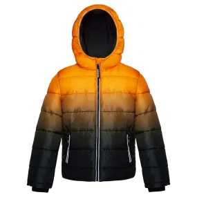 Yellow Rokka Rolla Heavyweight Bubble Coat Fleece Inner Puffer Jacket 13151