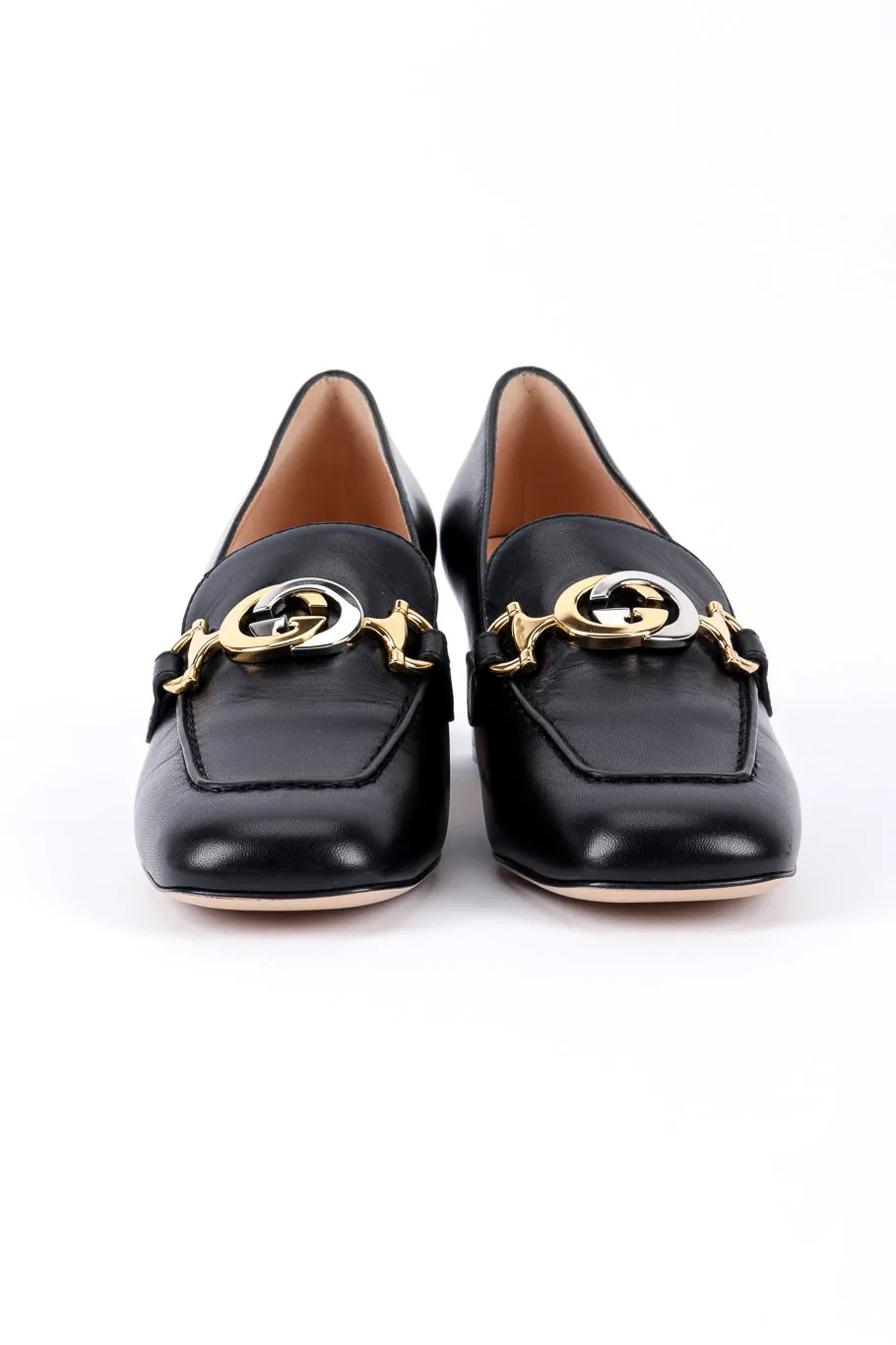 Zumi Horsebit Mid Heel Loafers