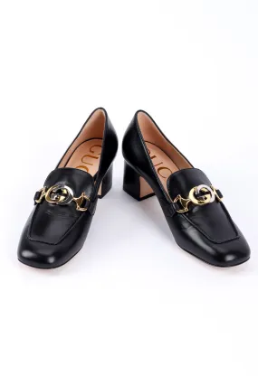 Zumi Horsebit Mid Heel Loafers